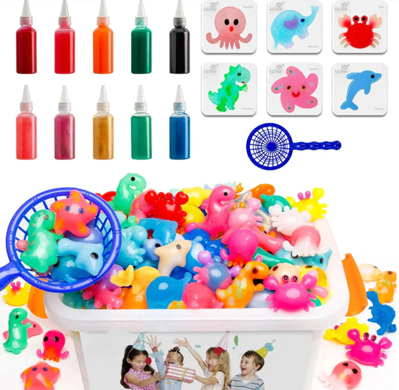 GlowCraft | Magic DIY Squishy Water Animal Maker 3D Luminous Elf Toy Kit
