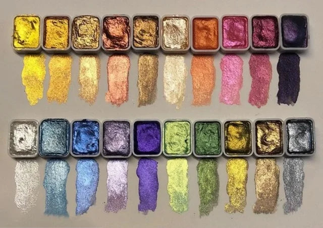 Kolorful | Powder Mineral Pearl Pigment Art Watercolor