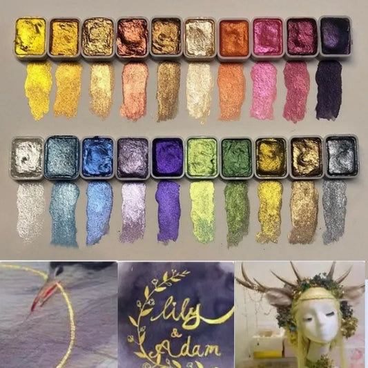 Kolorful | Powder Mineral Pearl Pigment Art Watercolor