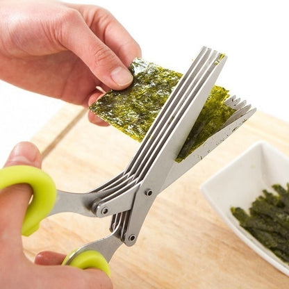 【FINAL DAY OFFER】5-Blade Kitchen Salad Shears