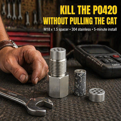 CelClear™ O2 Sensor Spacer — Stop the Check Engine Light Without Removing the Cat