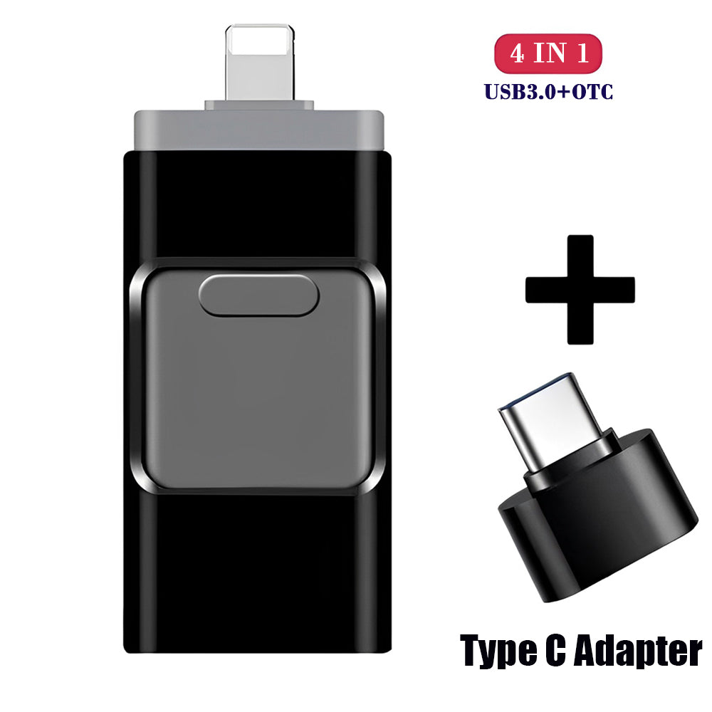 DataLink - 4-in-1 high-speed USB for seamless data transfer!