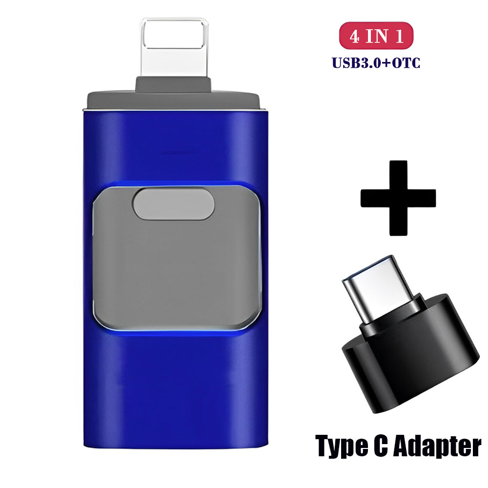 DataLink - 4-in-1 high-speed USB for seamless data transfer!