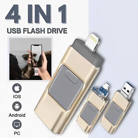 DataLink - 4-in-1 high-speed USB for seamless data transfer!