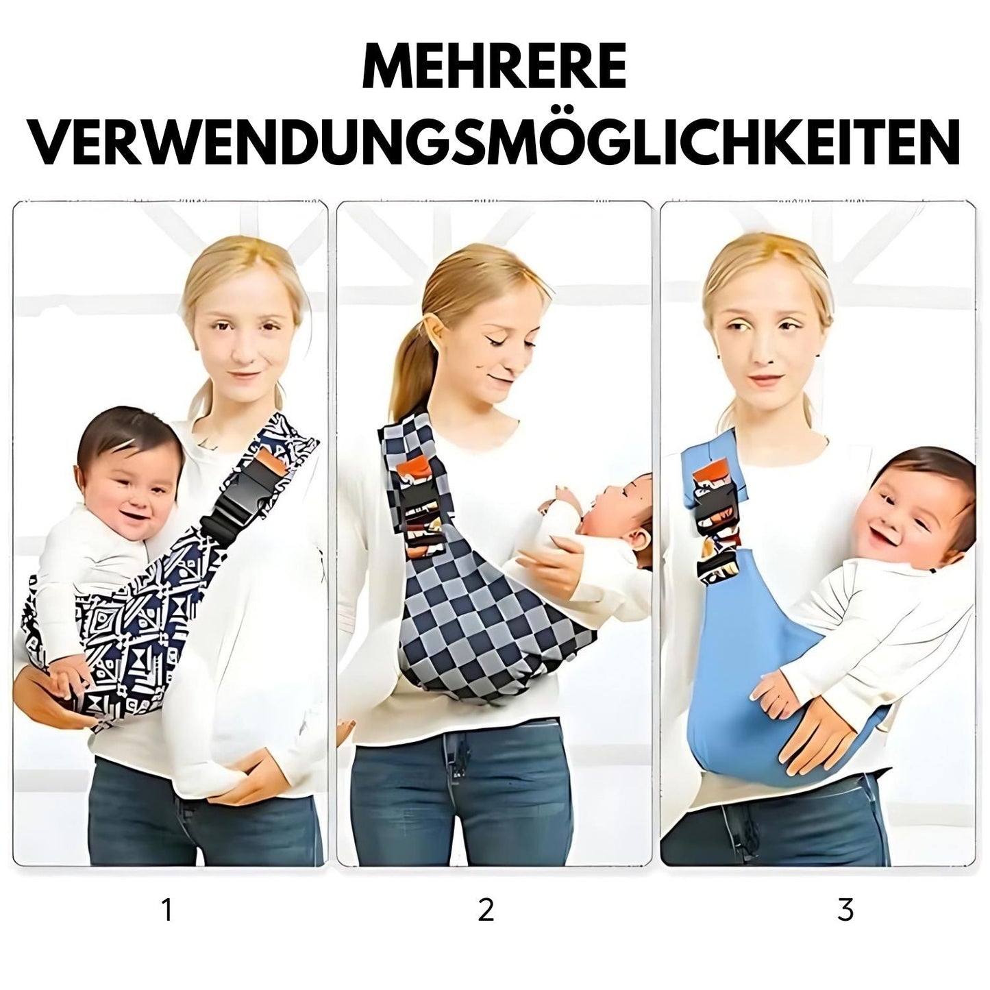 HugClose | Move freely and still keep your little one close to you.
