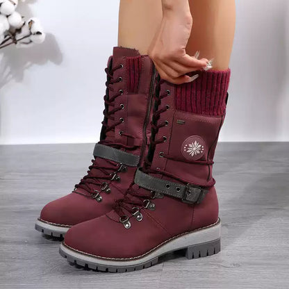🔥Final Day: 60% Discount! ⏰👢Women's Waterproof Knee-High Snow Boots🎁
