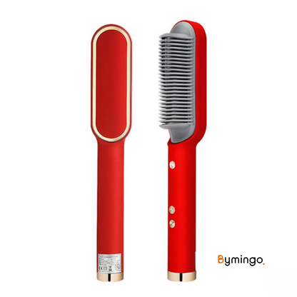 GlowGlide Smoothing Brush - Smooth and Stylish Hair in Just a Few Minutes!