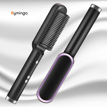GlowGlide Smoothing Brush - Smooth and Stylish Hair in Just a Few Minutes!