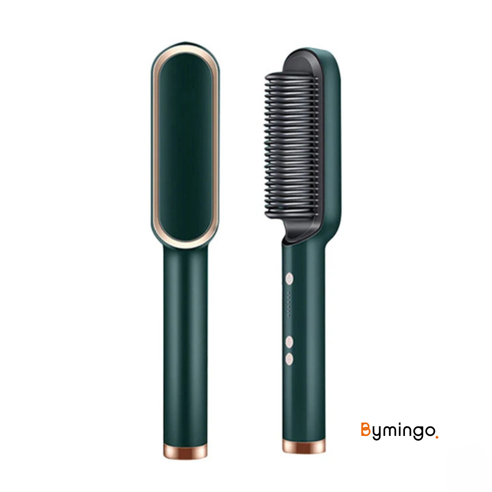 GlowGlide Smoothing Brush - Smooth and Stylish Hair in Just a Few Minutes!