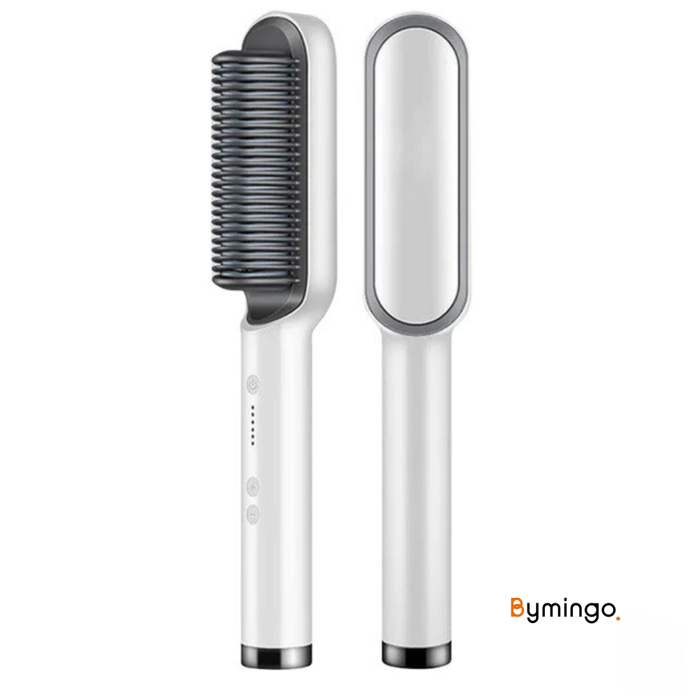GlowGlide Smoothing Brush - Smooth and Stylish Hair in Just a Few Minutes!