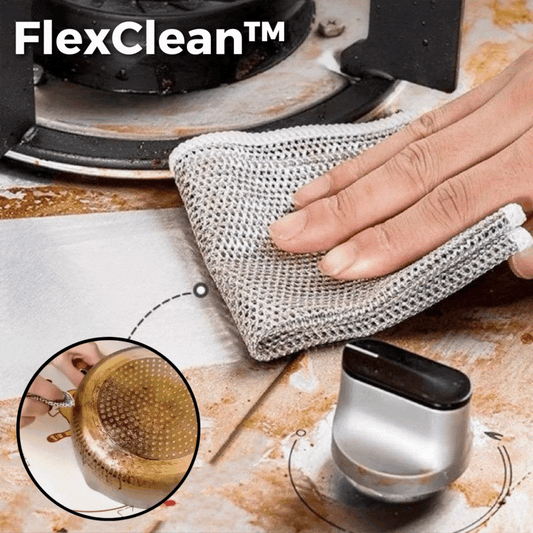 FlexClean™ — Effortless Stain Removal, Zero Scratches | 5+5 Free