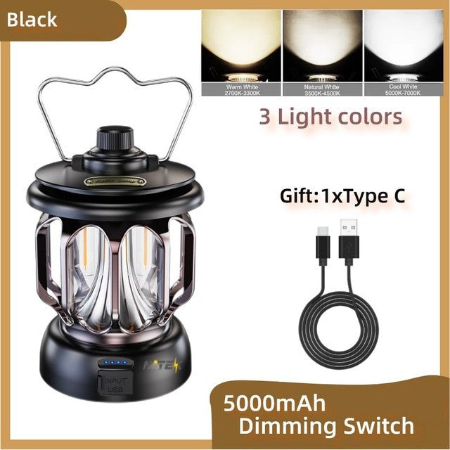 GlowCamp™ — Warm Vintage Light Anywhere | 50% Off