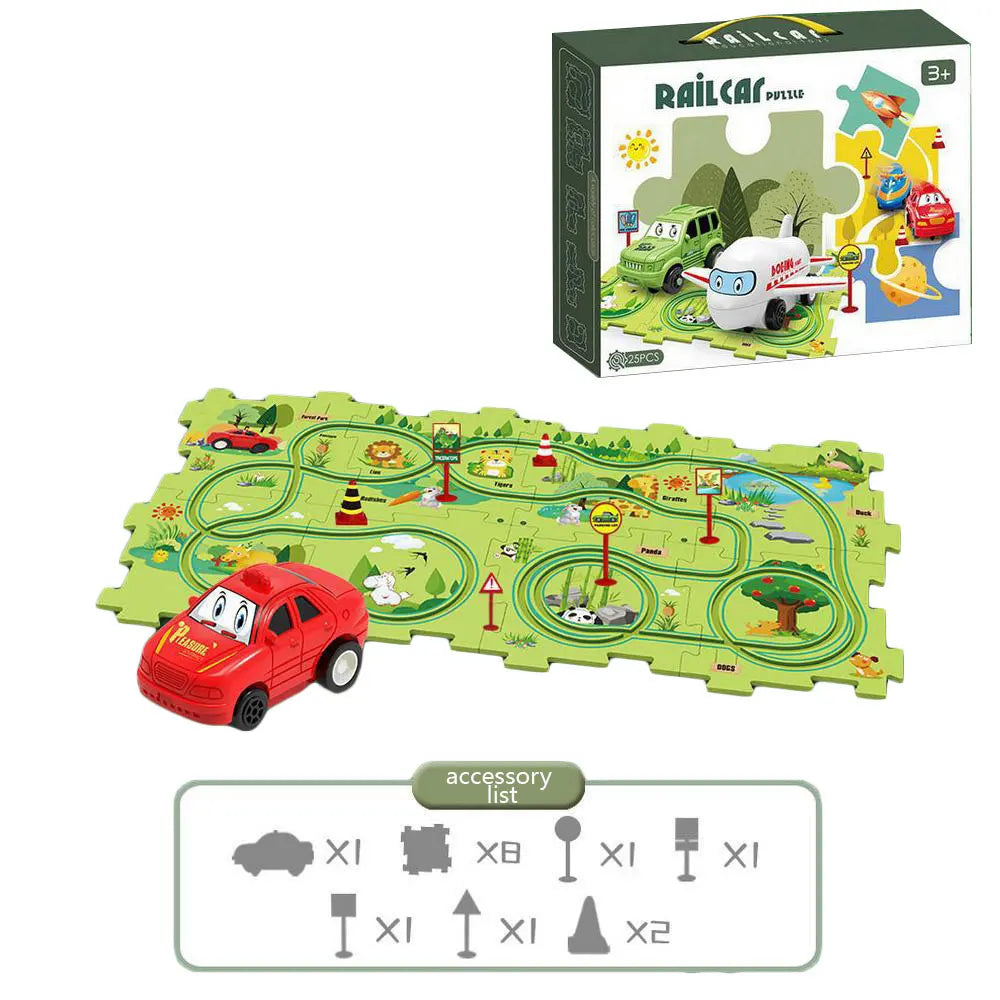 Sensory PuzzleRacer™ — Spark Genius & Creativity Fast | 50% Off
