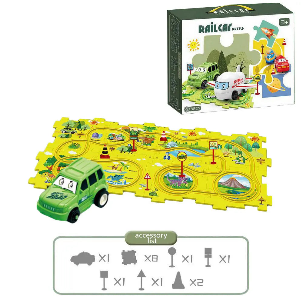 Sensory PuzzleRacer™ — Spark Genius & Creativity Fast | 50% Off