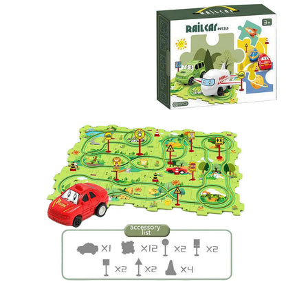 Sensory PuzzleRacer™ — Spark Genius & Creativity Fast | 50% Off