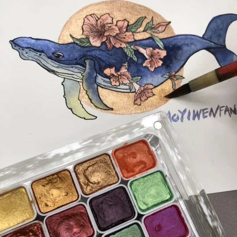 GlowMax | Watercolor Paint Set I Last Day 50% OFF