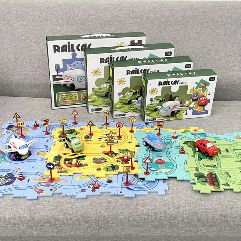 Sensory PuzzleRacer™ — Spark Genius & Creativity Fast | 50% Off