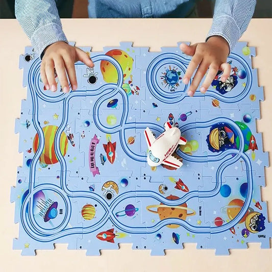 Sensory PuzzleRacer™ — Spark Genius & Creativity Fast | 50% Off