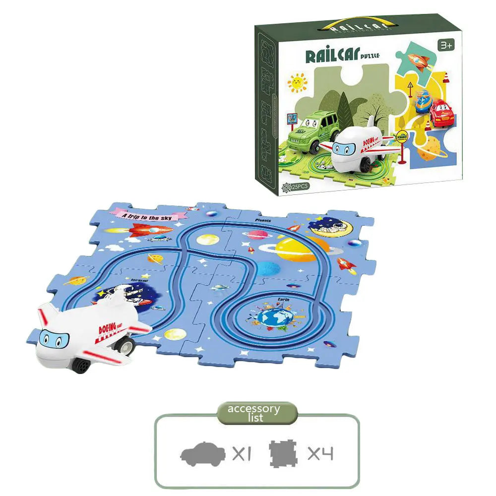 Sensory PuzzleRacer™ — Spark Genius & Creativity Fast | 50% Off