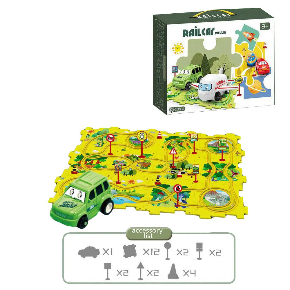 Sensory PuzzleRacer™ — Spark Genius & Creativity Fast | 50% Off