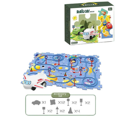 Sensory PuzzleRacer™ — Spark Genius & Creativity Fast | 50% Off