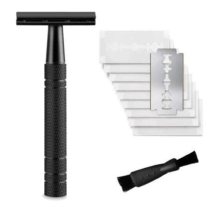 SmoothShave Safety Razor + Free 10 Premium Blades
