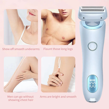 Silkelle™ – Dual-Ended Epilator and Trimmer for Women