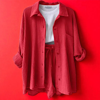 BreezeLuxe™ Two-Piece Set — Wrap Yourself in All-Day Softness and Effortless Freedom