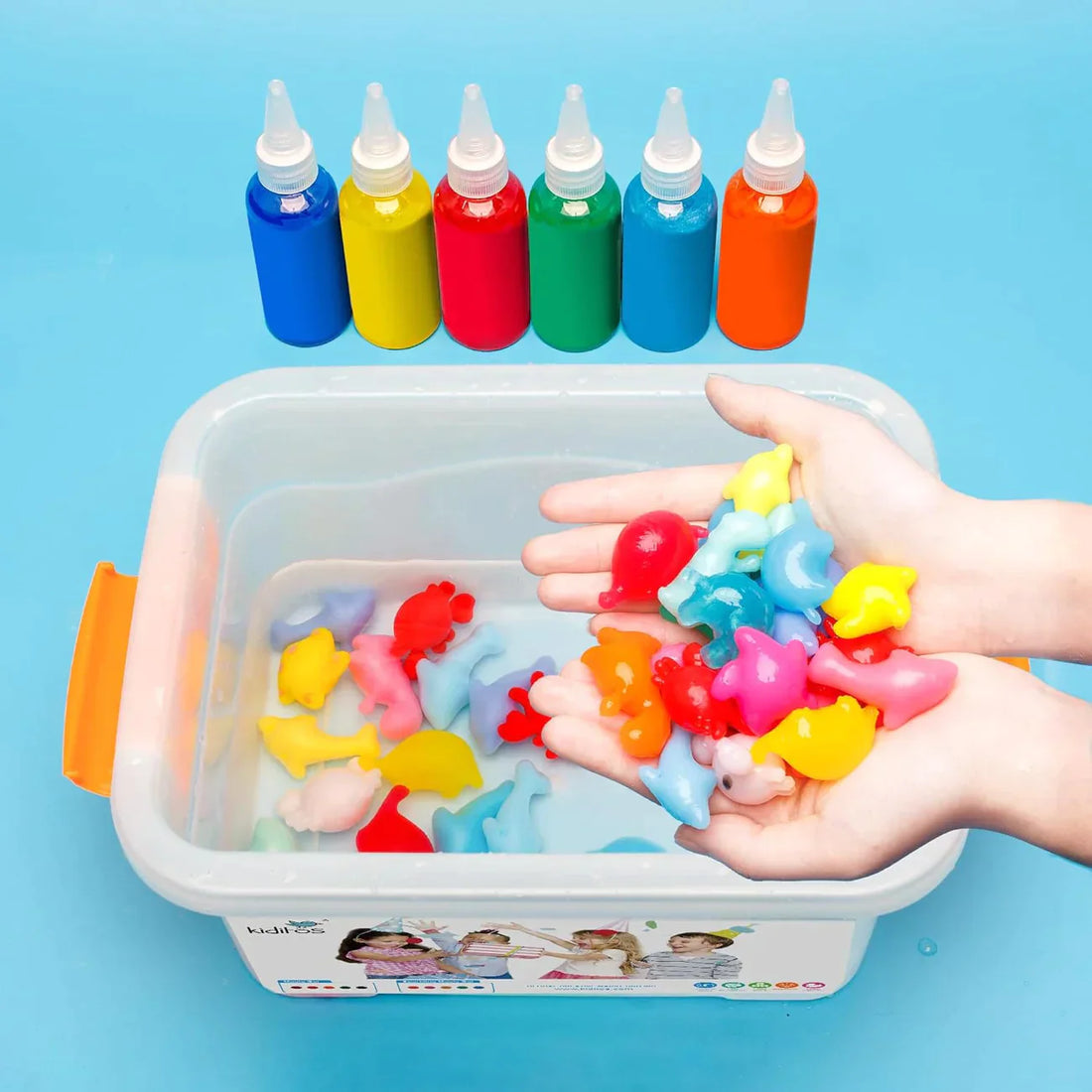 GlowCraft | Magic DIY Squishy Water Animal Maker 3D Luminous Elf Toy Kit