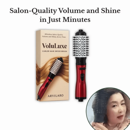 VoluLuxe™ — Effortless Salon-Quality Volume and Shine, Every Time