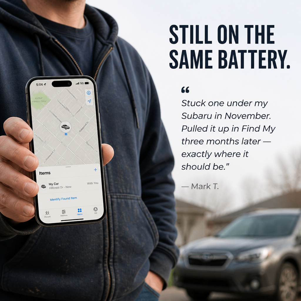 StealthStick™ — Conceal It Beneath Your Car, Locate It From Anywhere