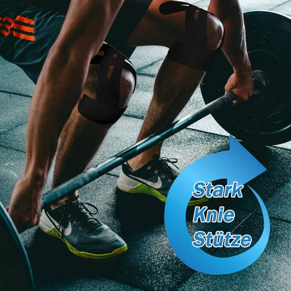 Pre-cut Knee Tape | Flexify™ Muscle Patch | Durable Support | Breathable & Skin-Friendly | Buy 10 Get 10 Free