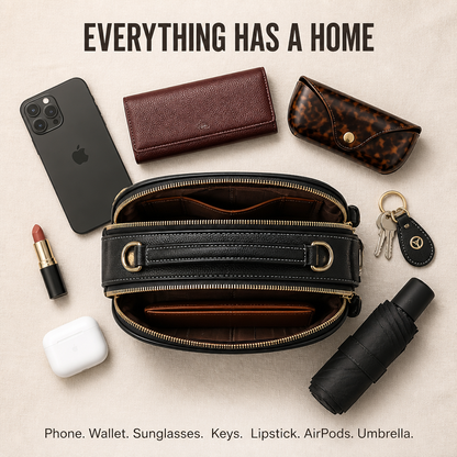 Lumevia™ — Discover All Essentials in 5 Clever Pockets Without Searching