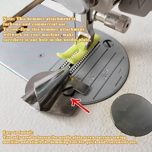HeelMaster | The Ultimate Precision Edge Hemming Foot