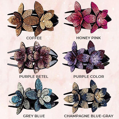 ShinePetal™ Hair Clips — Sparkling Confidence That Holds Strong All Day