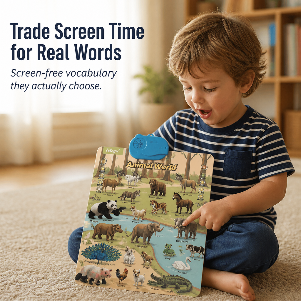 SpeakBright™ — Swap Screen-Time Struggles for Genuine English Words in Just One Week