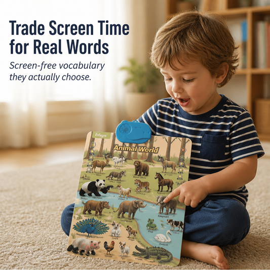 SpeakBright™ — Swap Screen-Time Struggles for Genuine English Words in Just One Week