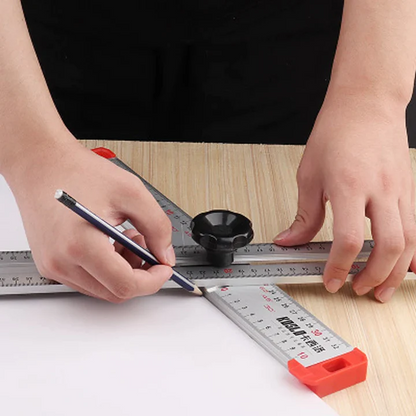 PrecisionEdge™ | Precision Angle Ruler – Ideal for Exact Measurements and Cutting