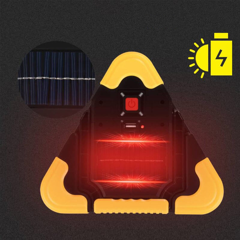 BlazeGuard™ Triangle — Command Instant Safety and Never Stay Invisible Again