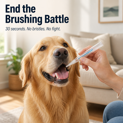 SmilePaw™ — Stop the Brushing Struggle and Remove Tartar in Just 30 Seconds a Day