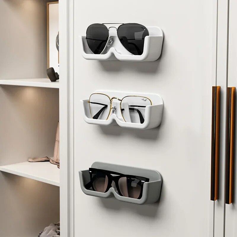Wall Mounted Storage Rack for Glasses