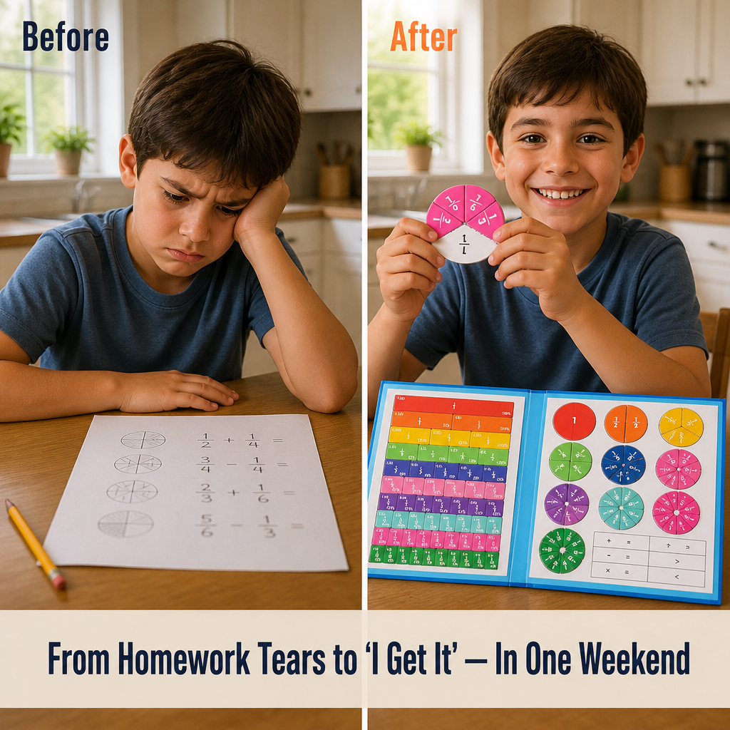 RambleReach™ — Transform Fraction Frustrations Into "Now I See!" Moments in 20 Minutes