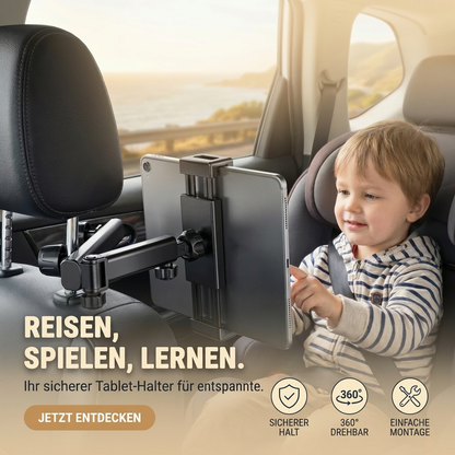 GlideNest™ — Hands-Free Entertainment That Turns Car Rides Into Calm, Happy Memories