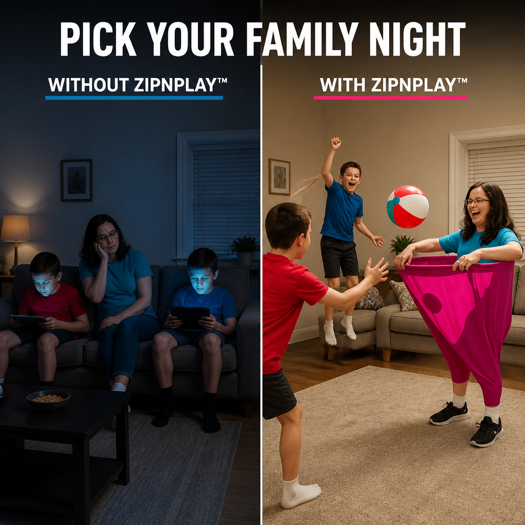 ZipNPlay™ — Spark Wild Fun and Strong Family Connections in Minutes
