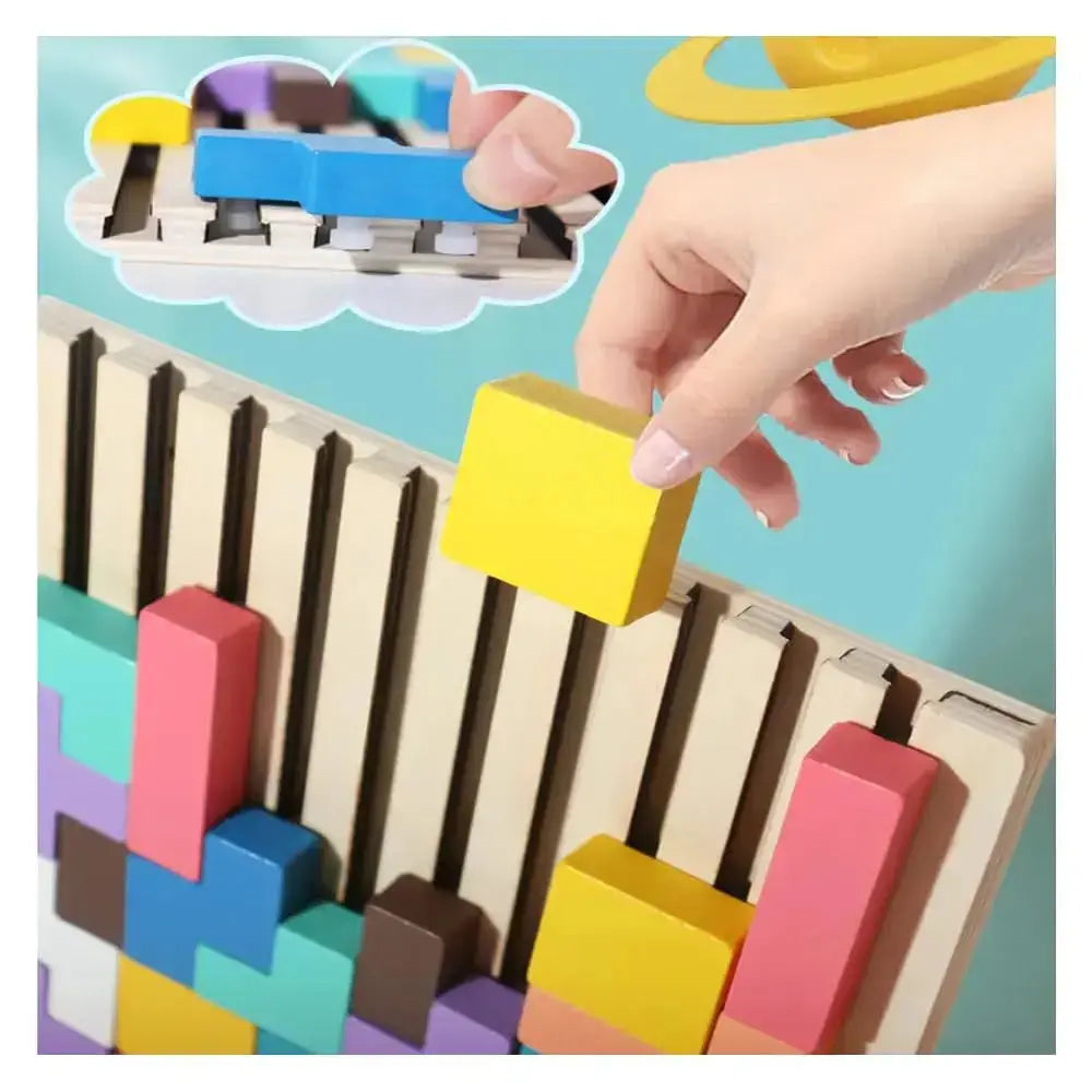 Wood Stacking Game – Focus Enhancement & Stress Reduction Tool