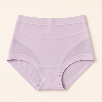 PureForte™ – High-Rise Sculpting Mesh Brief Featuring Antibacterial Silk Gusset