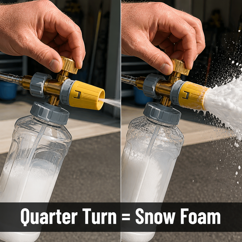 FoamMaster Pro™ — Transform Your Wash with Thick, Clinging Foam That Does the Hard Work for You