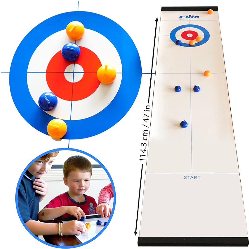 GlideCurl™ — Ignite Every Gathering with Fast-Paced, All-Ages Curling Thrills