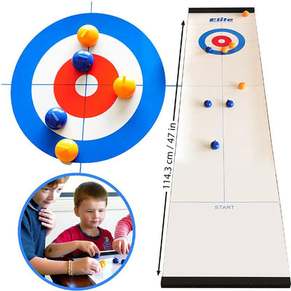 GlideCurl™ — Ignite Every Gathering with Fast-Paced, All-Ages Curling Thrills