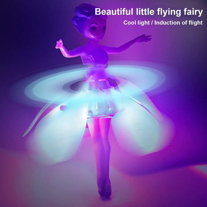 SkyDazzle™ — Ignite Wonder with Effortless Hand-Controlled Flight and Magic Lights
